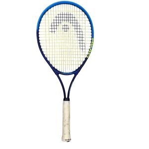Head Tennis Conquest Racquet‎ Blue Yellow Strung Adult 4 3/8-3 Grip